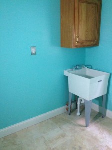 Laundry room make over